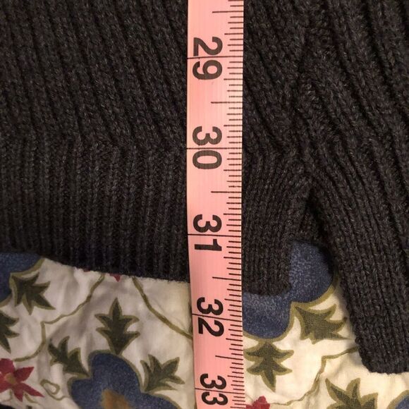 Nautica Charcoal Long Pullover Sweater - Picture 7 of 11